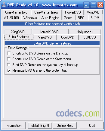 DVD Genie 4.10 screenshot