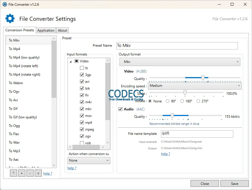 File Converter 1.2.6 screenshot