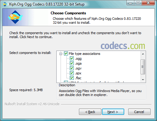 DirectShow Filters 0.85.17777 screenshot
