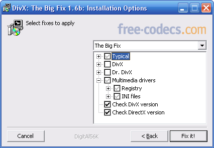 BigFix 1.6b screenshot