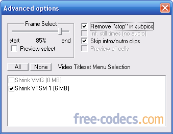 MenuShrink 2.41 screenshot