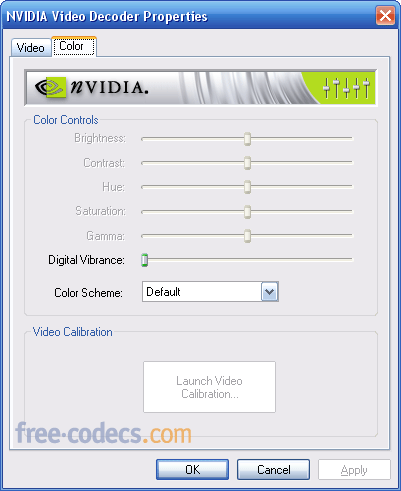 nVIDIA PureVideo Decoder 1.02-223 screenshot