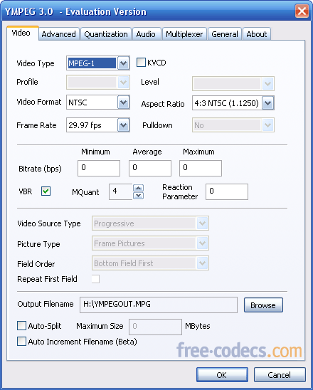 YMPEG 3.5 beta screenshot