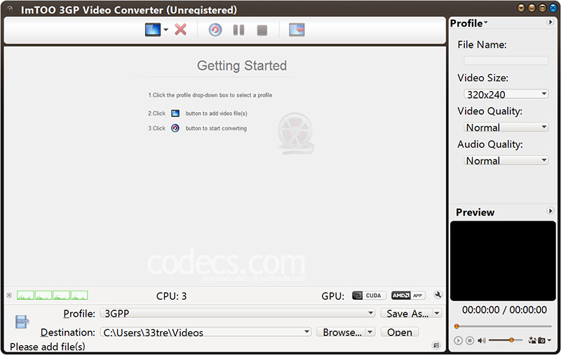 3GP Video Converter 7.8.17 screenshot