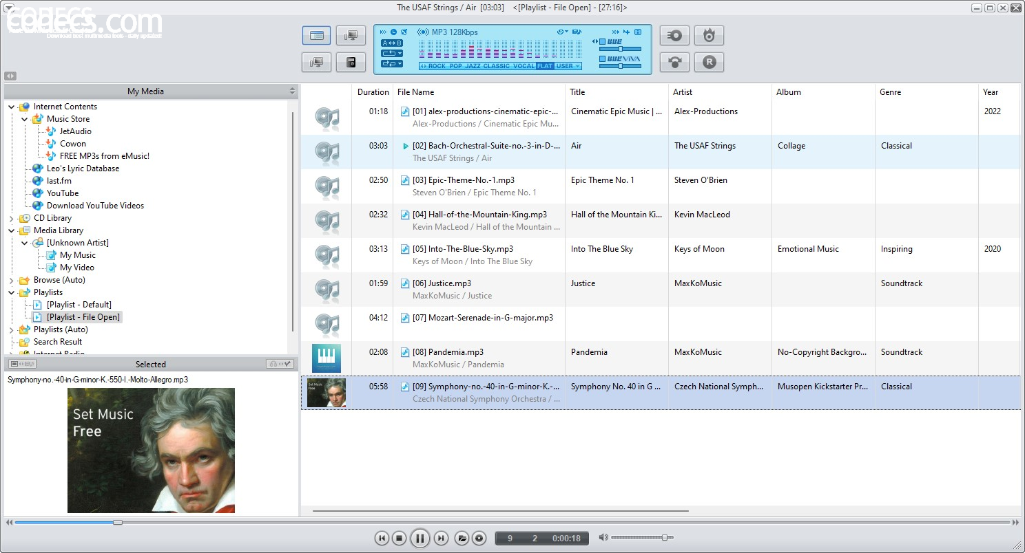 jetAudio 8.1.10 screenshot