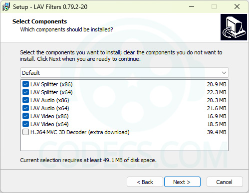 LAV Filters 0.79.2 / 0.79.2-29 nightly screenshot