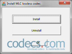 MLC Codec 1.2 screenshot