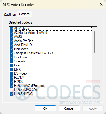 MPC Video Decoder 1.8.3.47 screenshot