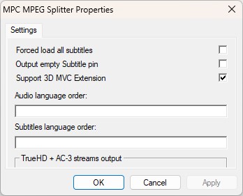 MPEG Splitter 1.8.3.45 screenshot