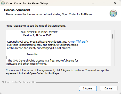 Download OpenCodec for PotPlayer screenshot