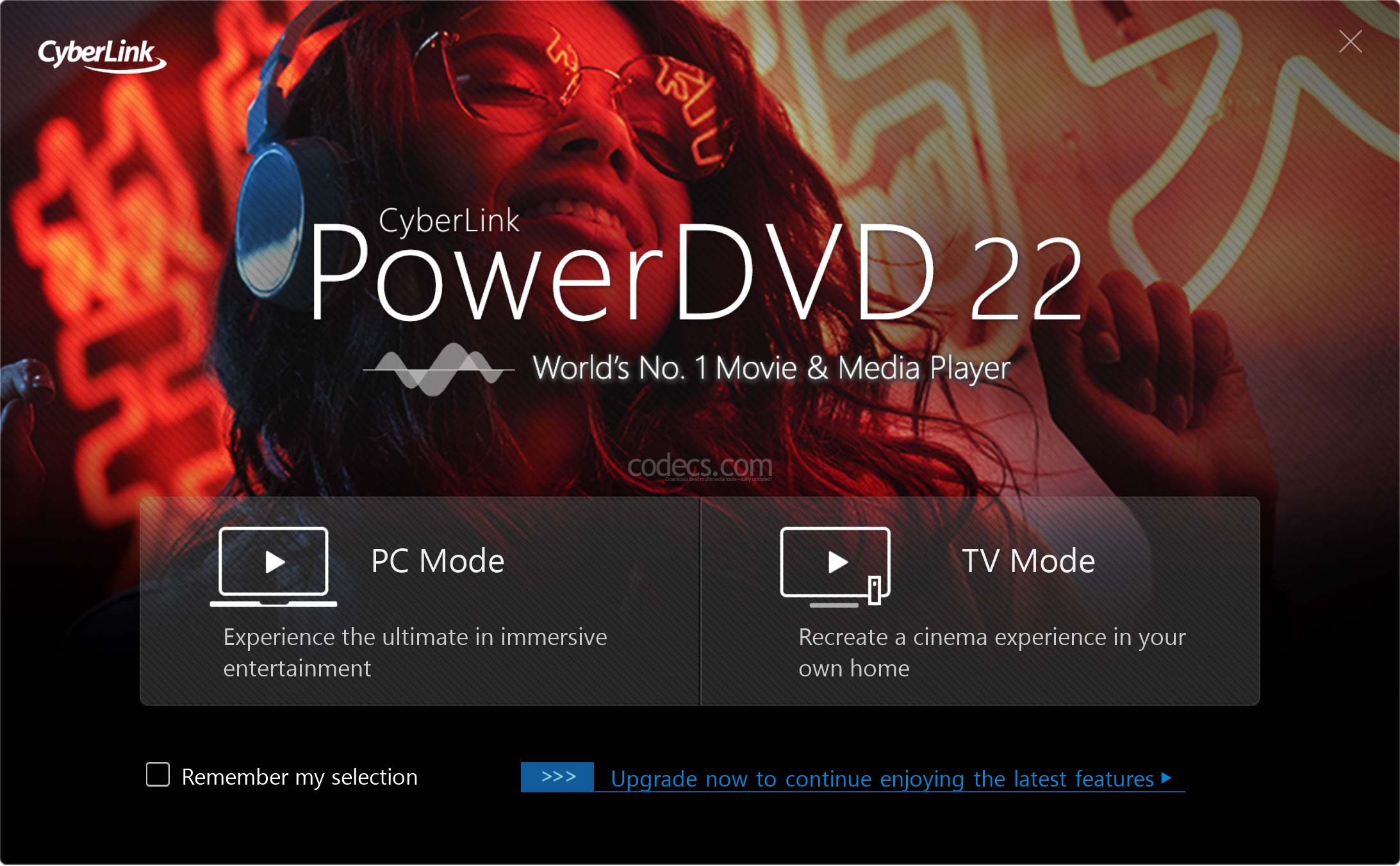 PowerDVD 22.0.3526 screenshot