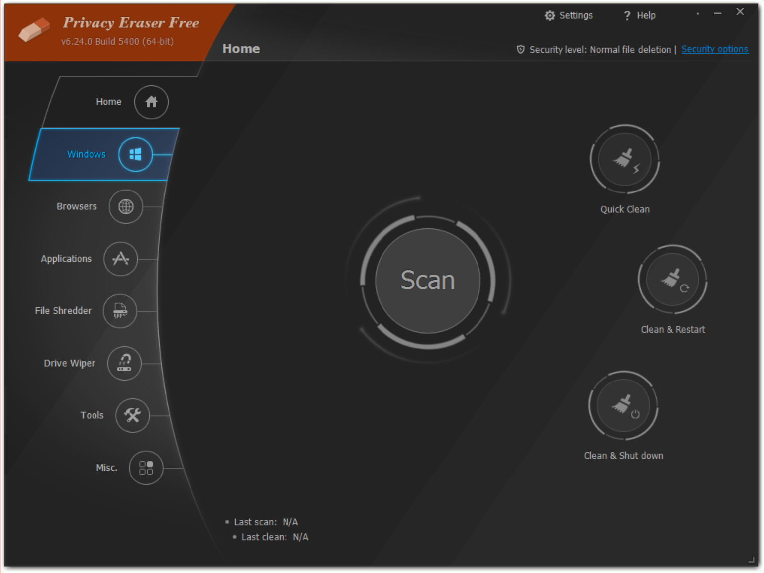 Privacy Eraser Free 6.24