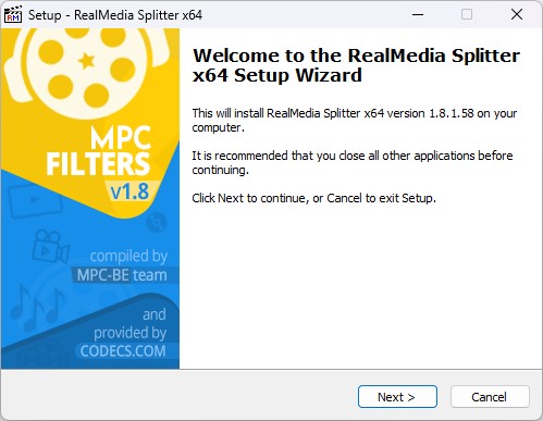 RealMedia Splitter 1.8.2.80 screenshot