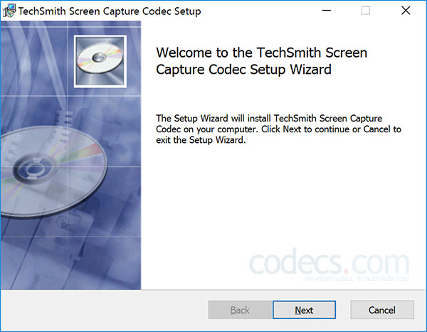 TechSmith Screen Capture Codec 8.2 screenshot
