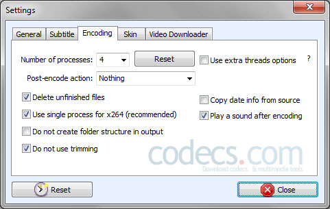 TEncoder Video Converter 4.5.10 screenshot