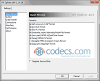 AV Splitter 1.3.0.7 beta screenshot