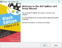 AVI Splitter 1.6.6.80 screenshot