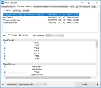 DXVA Checker 4.6 screenshot