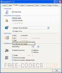 SimpleDivX 1.40.25 screenshot