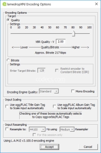 LameDropXPd 3.1.3.100 screenshot