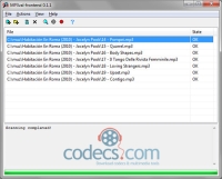 wxMP3val 4.0 and MP3val 0.1.8 screenshot