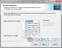 windows essential materials codec pack 2.2