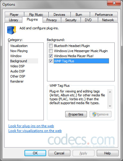 WMP Tag Plus 2.12 screenshot