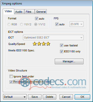 XMPEG 5.2.0 beta 2 screenshot