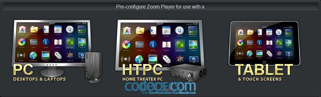 Zoom Player 16.6 beta screenshot