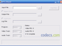 MPEG2Repair 1.0.1.5 Screenshot