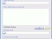 VobSubStrip 0.11 Screenshot