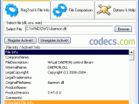 Emsa DLL Register Tool 1.0.48 Screenshot