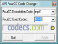 Download AVI FourCC Changer screenshot