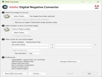 Adobe DNG Converter 16.3 screenshots