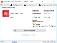 Alternative Flash Player Auto-Updater 1.3 screenshots