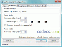 ATSurround Processor 1.01 screenshots
