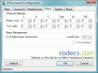 ATSurround Processor screenshot