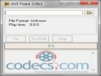 AVI Fixed 2.0 b1 screenshots