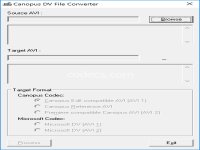Canopus DV File Converter 1.2.1 screenshots