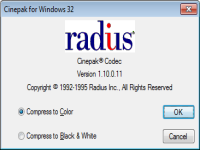 Cinepak Codec 1.10.0.11 screenshots