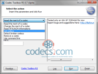 Codec Toolbox RS 0.7 alpha screenshots