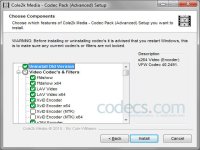 Cole2k Media Codec Pack 8.0.6 screenshots