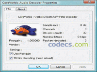 CoreVorbis screenshot