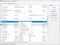 Driver Store Explorer screenshot