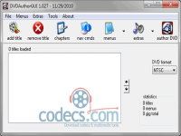 DVDAuthorGUI 1.029 screenshots
