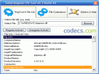 EmsaRegister Tool screenshot