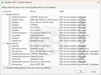 Equalizer APO 1.4.2 & Peace Equalizer 1.6.8.10 screenshots