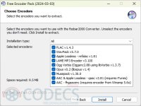 foobar2000 Free Encoder Pack 2025-04-04 screenshots
