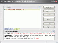 Free WMA to MP3 Converter 1.16 screenshots