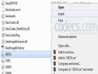 GeoVision Codec screenshot